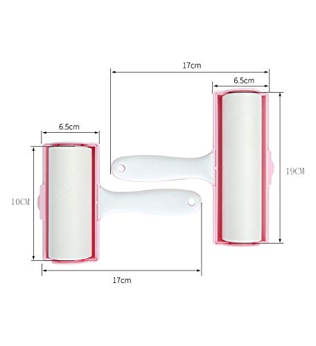 GOZAR 6 Pcs Lint Rollers Refill Sticky Hair Removal Brush for Pet Hair Remover Suitable for Pets or Daily Use-10cm