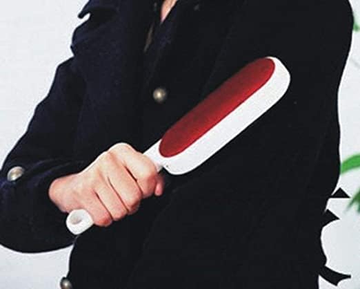 Reusable Washable Pet Hair Lint Dust Remover Brush Clothes Dust Hair Remover Dog Cat Hair Remover Brush from Clothing and Sofa (1Pcs)