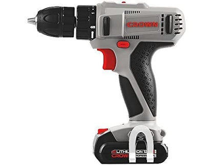 Crown ct21052lh 2 batteries operated drill - 12 volt