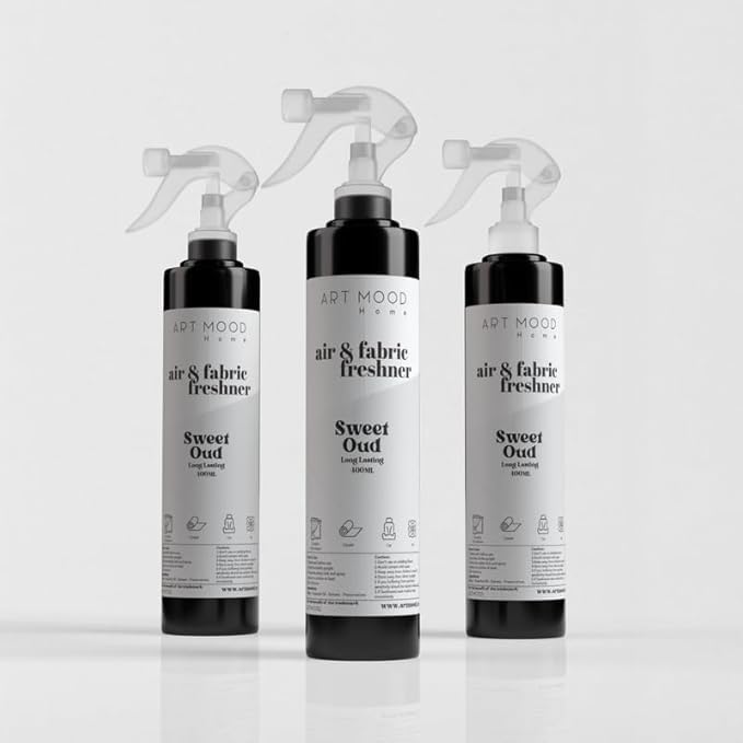 Air Fresh Mist, 400ML Long-Lasting Safe Fragrance for Fabrics and Rooms, No-Stain Formula for Curtains, Bedding, Upholstery, Home and Office Use