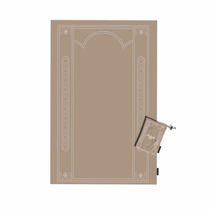 Prayer Mat - Waterproof Pocket Size Travel Mat for Salah, Lightweight Foldable Muslim Prayer Rug with Carrying Bag