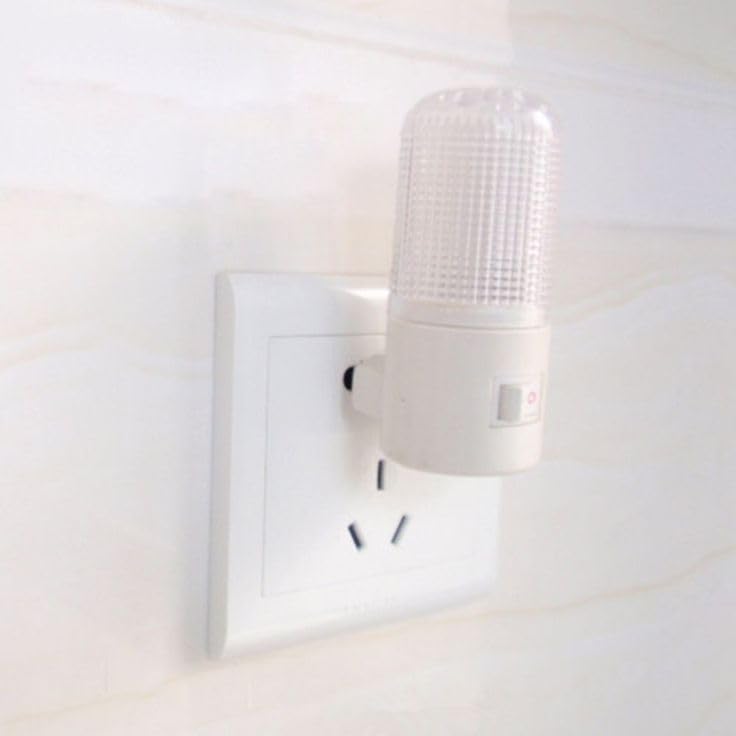 إضاءة ليلية ليد موفرة للطاقة مصممة لتوفير إضاءة خافتة ومريحة للعين تركيب مباشر دون الحاجة لأي توصيلات إضافية مما يجعلها مثالية لغرف النوم الممرات،غرف الأطفال الحمامات، المطابخ - نجفة شوبIEL-304