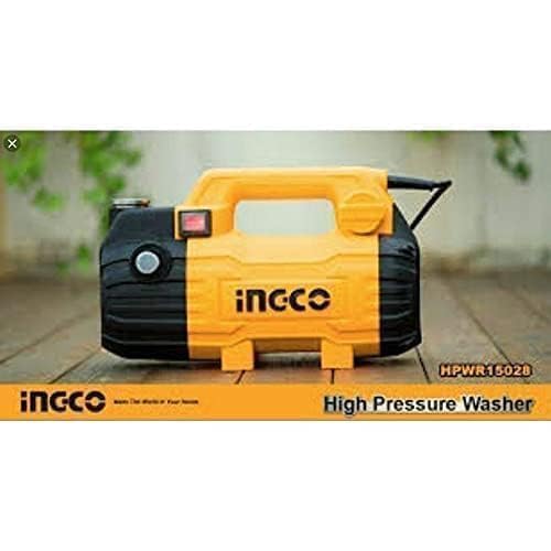 Ingco HPWR15028 High Pressure Washer, 100 Bar - 1500 Watt