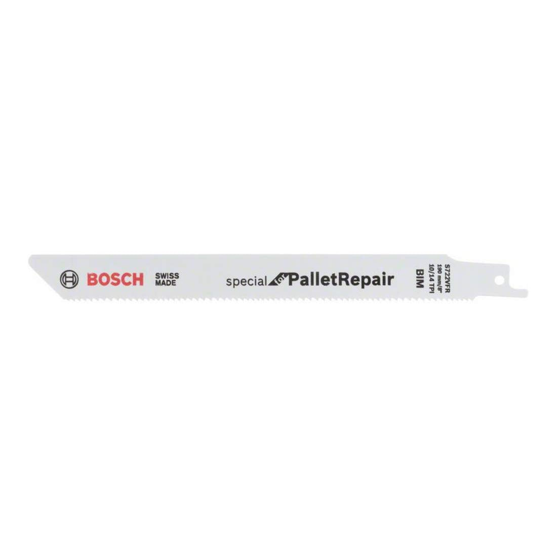Bosch Saw Blade Set For Pallet Repair 0.9X190 mm 5 Pcs