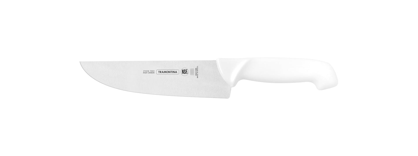Professional Butcher Knife – 8-Inch Stainless Steel Blade – Durable & Heavy-Duty – Brazilian Quality