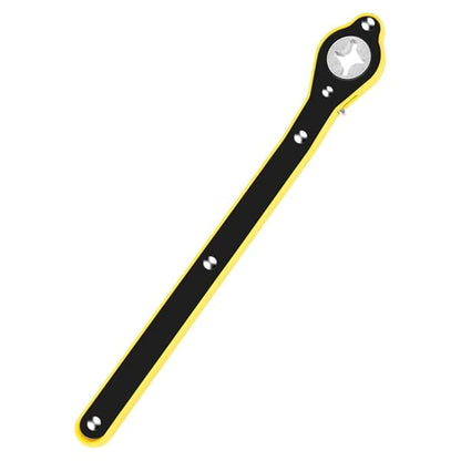Automobile Tire Ratchet Wrench - Labor-Saving Tire Removal Tool with Rocker Arm for Quick and Efficient Wheel Maintenance - Heavy-Duty and Durable Design for Cars