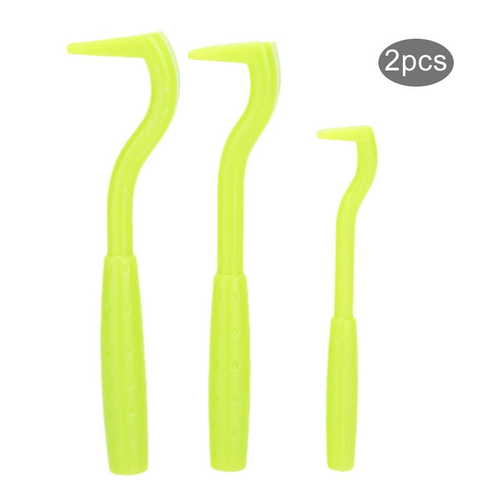 AMONIDA Cat Bug Catcher, 2 Sets Tick Removal Tool Kit, Dog Flea Tweezers General Green for Dogs