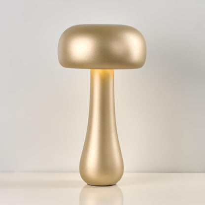 تولا اباجوره مشروم لون شامبيين من الخشب الزان الطبيعي عالي الجوده من نجفه شوب Tula modern taple lamp from nagafa shop TB73-CH