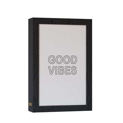 Natrual Wood 2 In 1 Photo Lighting Frame