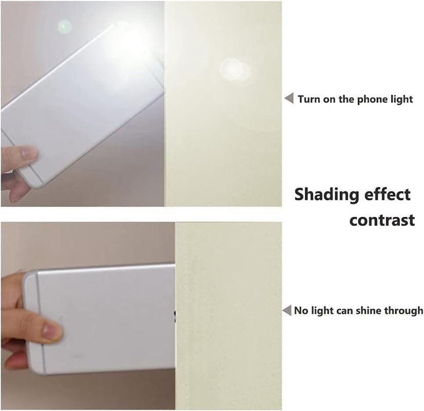 INtex CURTAINS HOUSE 100% Blackout Curtains - Double Layer Drapes for Full Darkness & Energy Saving Blocking Window Panels for Bedroom, Living Room & Office Grey 150W X 260L CM