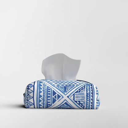 Fabric Tissue Box Cover Premium Fabric Tissue Holder With Leather Layer Inside for Home, Office, and Car Durable and Elegant Tissue Dispenser for Standard Tissue Boxes