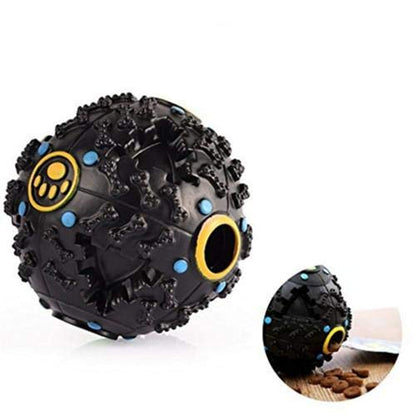 Treat Ball Dog Toy Colorful Dog Ball Giggle Ball