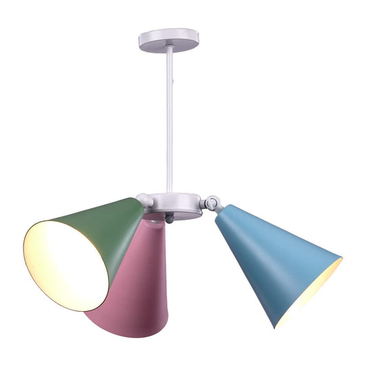 Nagafa Shop, Modern Design Multi Color Ceiling Lamp, For Living Room, Bedroom, Or Hall - 30*50cm, Multi Color