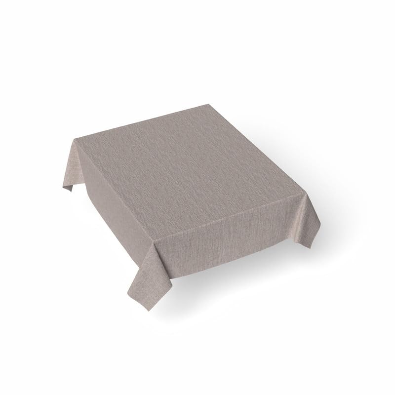 Premium Linen Tablecloth - Elegant and Durable Table Cover for Dining Room, Kitchen, and Events - Dust-Proof, Machine Washable