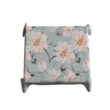 Peony Waterproof Tablecloth, a Multicolor 140x140 cm Square Table Cover made from Spillproof Polyester with a Beautiful Floral Design, a Protector for Dining, Patios, and Spring Events