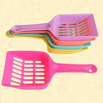 NCCZ 3 PCS Cat Litter Shovel Pet Cleanning Tool Plastic Scoop Cat Sand Cleaning Products (Random Color) (Color : Random Color)