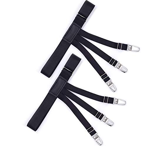 Men's Adjustable Shirt Stays Garters Suspenders /Holder