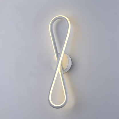 انفينيتي ابليك ليد لون ابيض White wall lamp from nagafa shop LWW9004