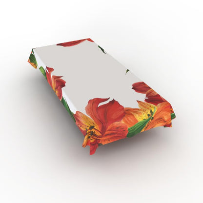 Tablecloth Waterproof Polyester Fabric, Easy Care ,Soft Touch