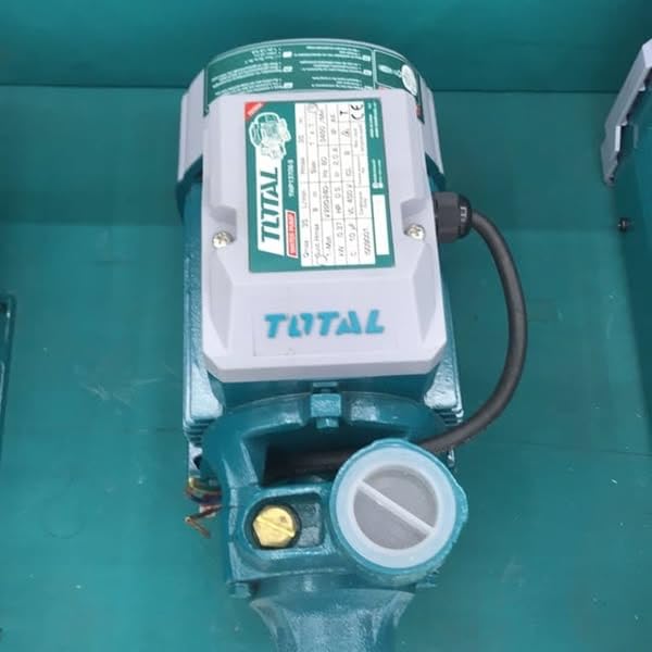 MR LIGHT TOTAL Self Peripheral 370W (0.5hp) Water Pump - IPX4 with Copper Wire Motor, Brass Impeller, Thermal Protection TWP13706 (Multicolour)