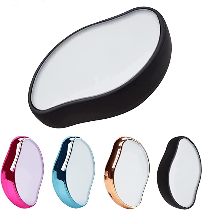 Crystal Hair Eraser, Painless Magic Crystal Epilator, For Men and Women, Hair Removal Eraser Exfoliating Tool, For Arms, Back, Any Area, Multi color - Pack of 1.