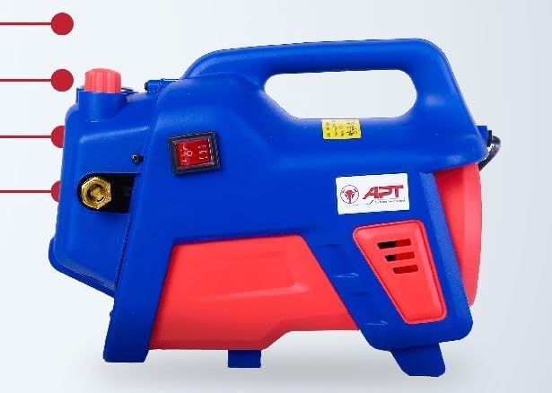 Electric Pressure Washer With 8 Meter Hose Lightweight,For Car, Home Garden,Air Conditioner 120 Bar 1800 Watt By Circle Tools