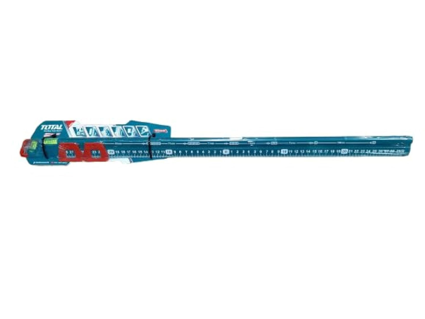 Total Tools Aluminum Measuring Ruler 60cm Multi Function TMT646003
