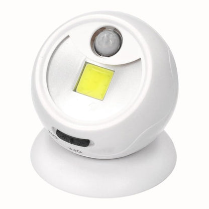 360° Rotating Spherical LED Night Light with Motion Sensor, 120 lm, Magnetic Base, Indoor Lighting for Bedroom, Closet, Hallway, Stairs, Soft Warm Light