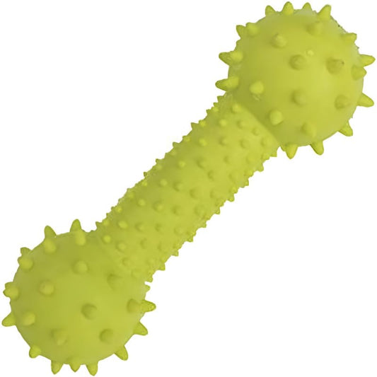 Durable Pet Dog Chew Toy - Molar Bone Design for Strong Teeth, Dental Health, and Long-Lasting Fun, Safe and Non-Toxic Material - Green