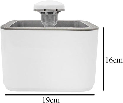 GION Cats Dog Water Fountain Animal Water Dispenser 2.5L Automatic Pet Drinking Fountain for Cats Kitty Indoor and Small Pets, Ultra Quiet Cat Drinking Fountain with Filter (1Pcs)