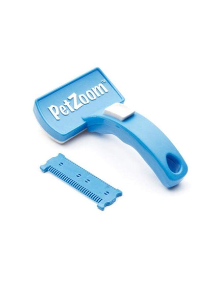 PetZoom Cats and Dogs Grooming Supply Pet Brushes and Combs in Blue