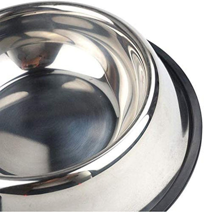 chong chong baobel Stainless Steel Puppy Dog Food Bowel (32cm)
