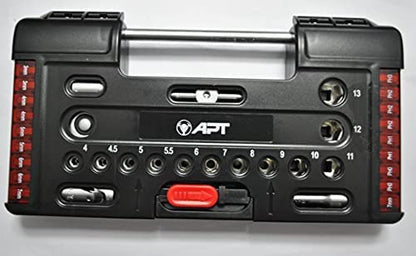 RATCHET SCREWDRIVER AND SOCKETS SET 57 pieces item 5538