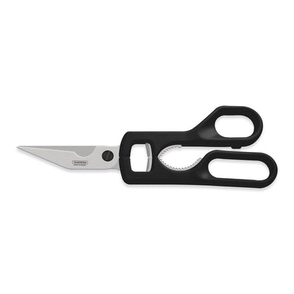 9-Inch Household Scissors – Stainless Steel Blades with Black Ergonomic Handle – Sharp, Durable, and Versatile for Home, Office, and Kitchen Use – 1 Piece