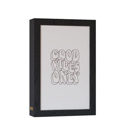 Natrual Wood 2 In 1 Photo Lighting Frame
