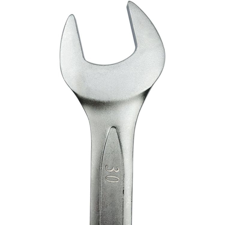T.O.T.A.L (TCSPA301)1 Pcs Double Side Spanner Combination Ring & Open End Spanner Chrome Vanadium,Size 30