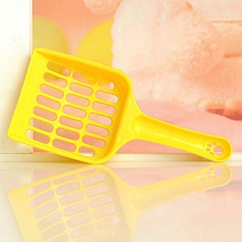 NCCZ 3 PCS Cat Litter Shovel Pet Cleanning Tool Plastic Scoop Cat Sand Cleaning Products (Random Color) (Color : Random Color)