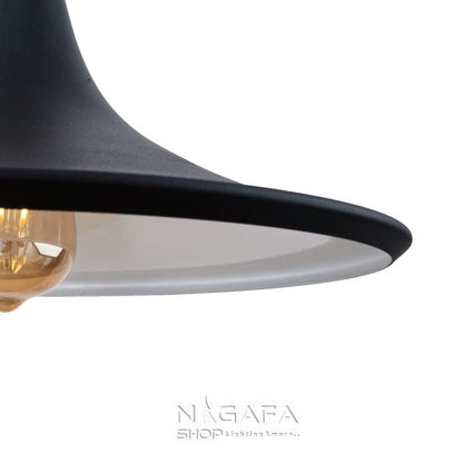 Nagafa Shop Black Filpino Roof Hanging 40 * 15 Black Modern MB87