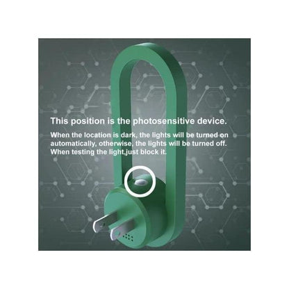 Ultrasonic Insect Repellent Device Night Light Sleep (Green)