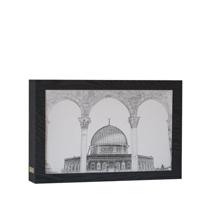 Natrual Wood 2 In 1 Photo Lighting Frame