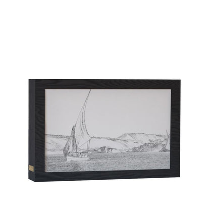 Natrual Wood 2 In 1 Photo Lighting Frame