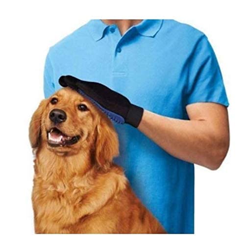 Beauenty Pet Grooming Glove Gentle Deshedding Hair Brush