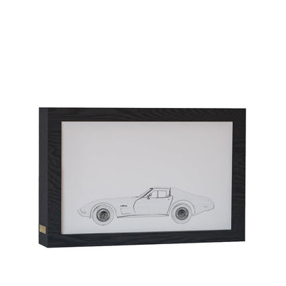 Natrual Wood 2 In 1 Photo Lighting Frame