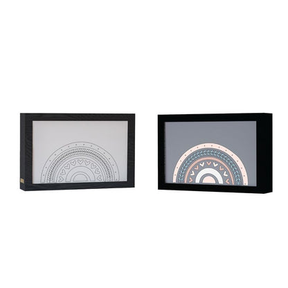 Natrual Wood 2 In 1 Photo Lighting Frame