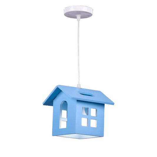 Nagafa Shop WCBB450 High Quality Modern Design Ceiling Lamp for Living Room, Bedroom, or Hall - Baby Blue