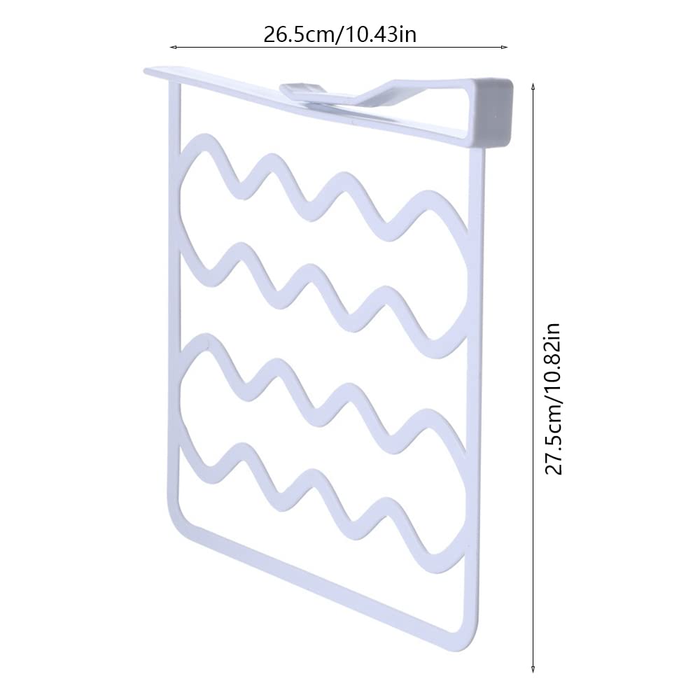 WDDY 4 Pieces Practical Shelf Dividers, Shelf Dividers Wardrobe, Wardrobe Partition Board, Wardrobe Partition Shelves Divider, for Storage and Organization in Bedroom Kitchen and Office Shelves