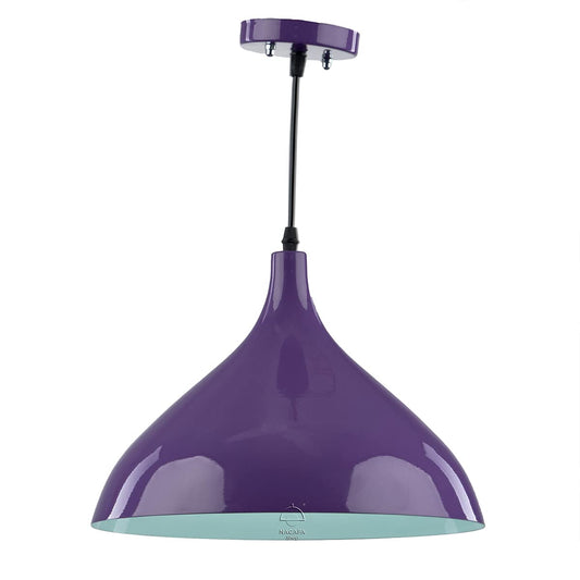 Nagafa Shop, Modern Ceiling Lamp, Purple