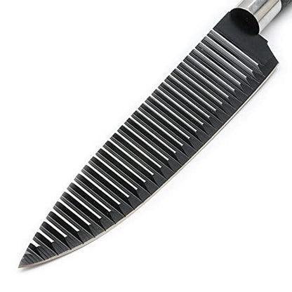 Kitchen Stainless Steel Tool Set 6 Piece Set Kitchen Knife Set Black Non-Stick Knife Gift Set