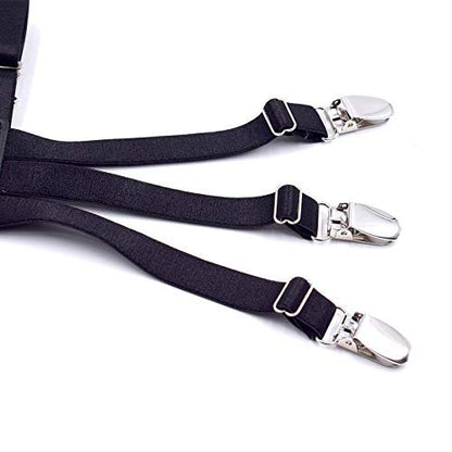 Men's Adjustable Shirt Stays Garters Suspenders /Holder