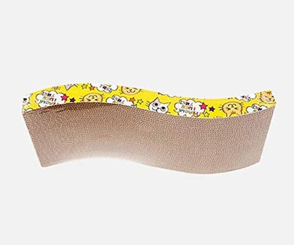 Pet cat scratch board emotion eventing board cat toy claws corrugated paper cat toy supplies S shape